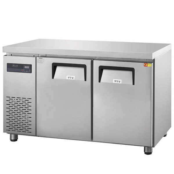 그랜드우성 간냉식 측면 테이블냉동고 4자 1200 올스텐 디지털 GWFM-120FTC