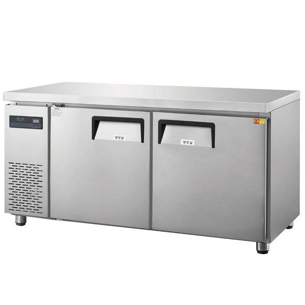 그랜드우성 간냉식 측면 테이블냉장고 5자 1500 올스텐 디지털 GWFM-150RTC