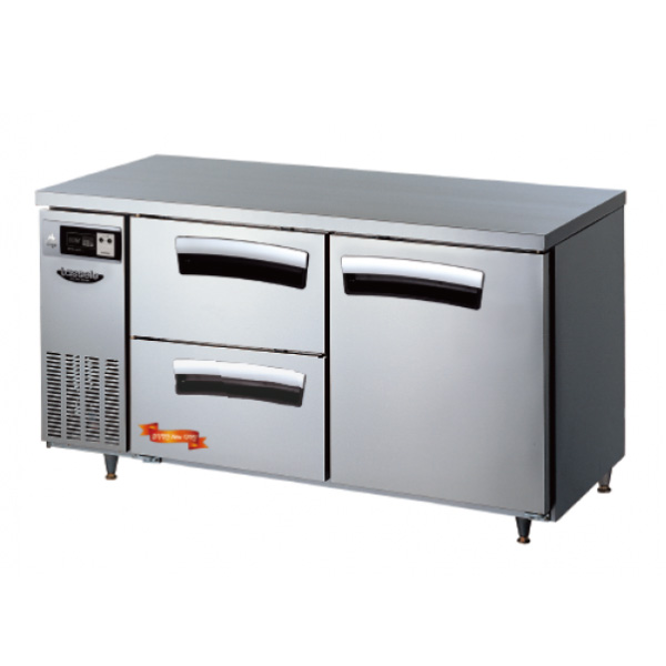 라셀르 우유서랍 냉장테이블 1500 서랍2 일반1 LT-1524R-DS