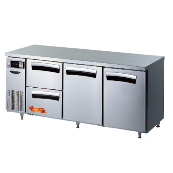 라셀르 우유서랍 냉장테이블 1800 서랍2 일반2 LT-1834R-DSS