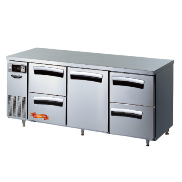 라셀르 우유서랍 냉장테이블 1800 서랍4 일반1 LT-1834R-DSD