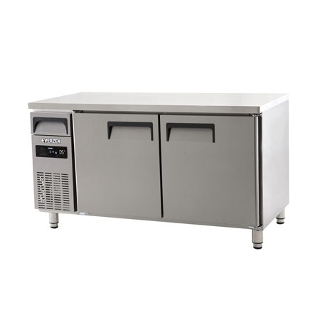 에버젠 테이블냉동냉장고 1500 직냉식 올스텐 디지털 UDS-15RFTED-NSV