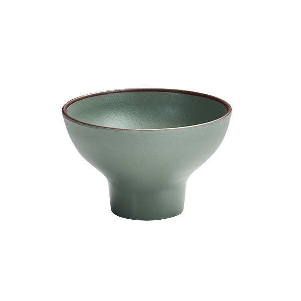 궁 그린 굽 공기 10.6cm