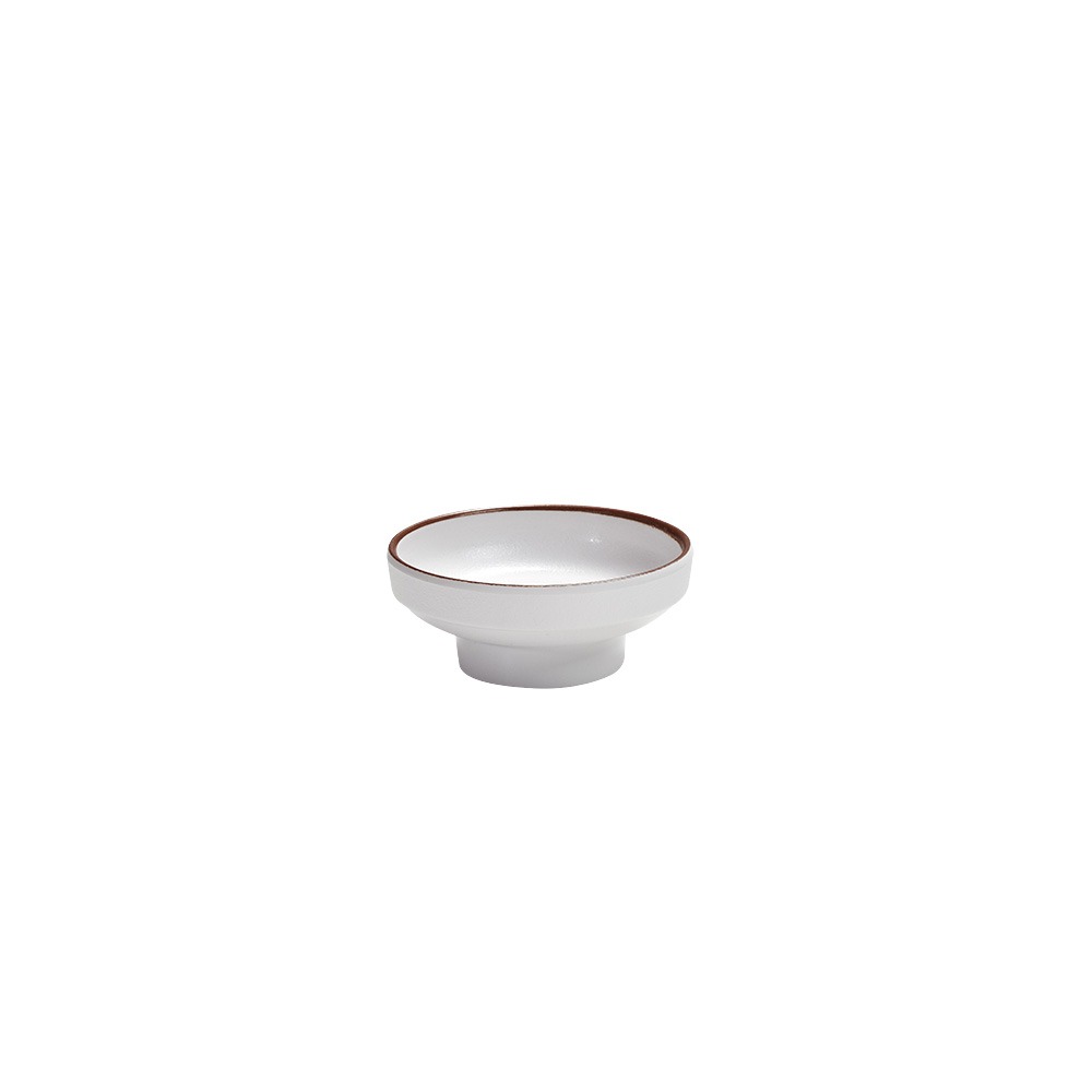 궁 화이트 굽 원종지 8.9cm