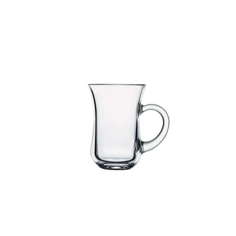 파사바체 글라스 손잡이 티잔 145ml 6개세트