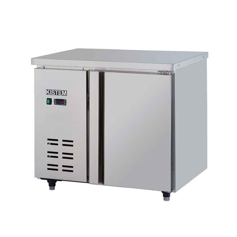 키스템 프로 테이블냉장고 900 올스텐 디지털 직냉식 KIS-PDT09R