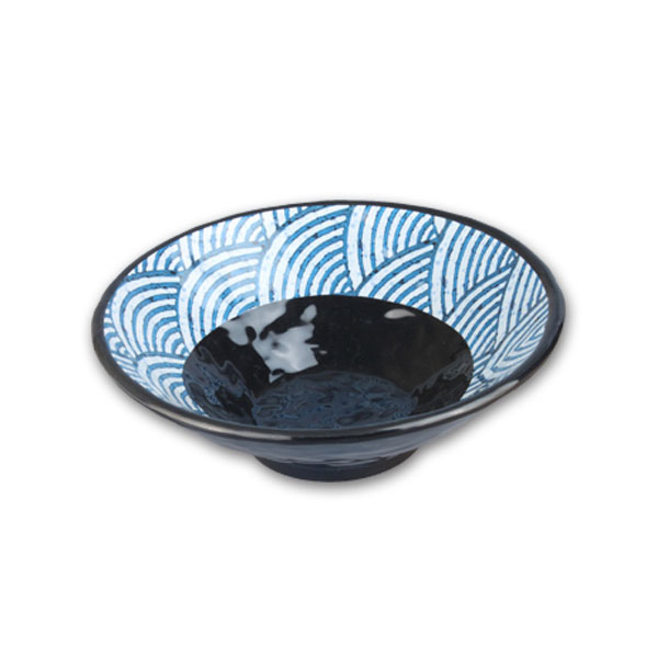 DOLSAN 돌산멜라민 파도 와이드면기볼 1호