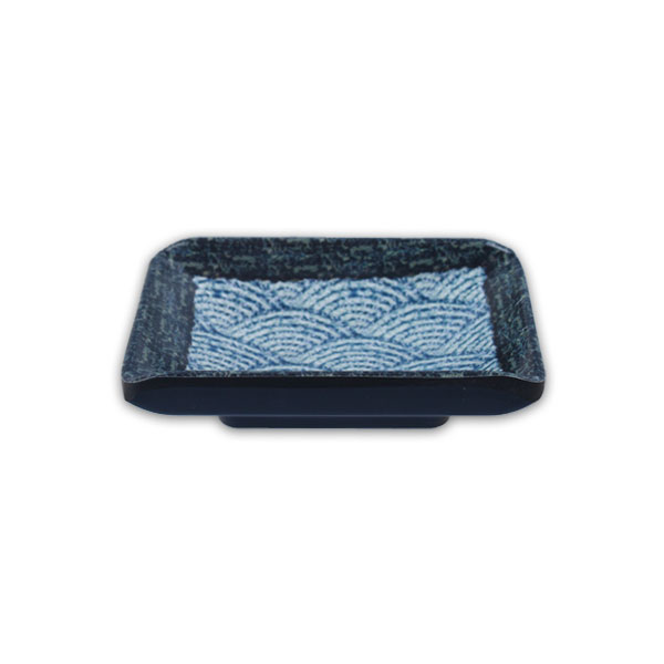 DOLSAN 돌산멜라민 파도 직사각 초장 종지